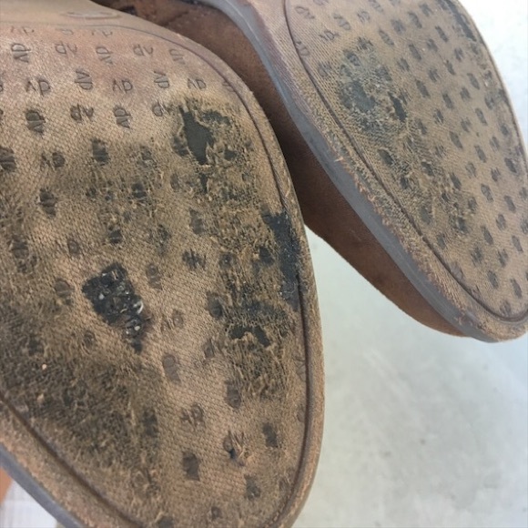 Over the knee, Tan Faux Suede Boots - Picture 3 of 7